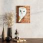 Preview: Barn owl original acrylic bird painting