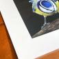 Preview: Blue Budgie wall art print
