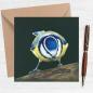 Preview: Blue tit greeting card
