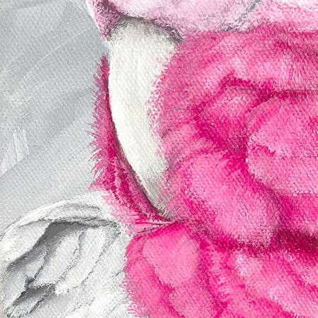 Rosakakadu Galah. Papagei Acrylgemälde
