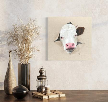 Cow original acrylic painting