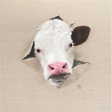 Cow original acrylic painting