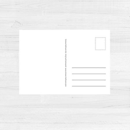 Rückseite Postkarte