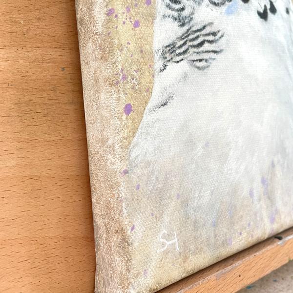 Budgerigar parakeet original acrylic budgie painting