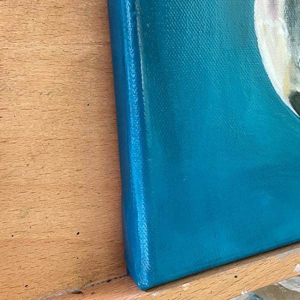 Ara, macaw parrot original acrylic parrot painting