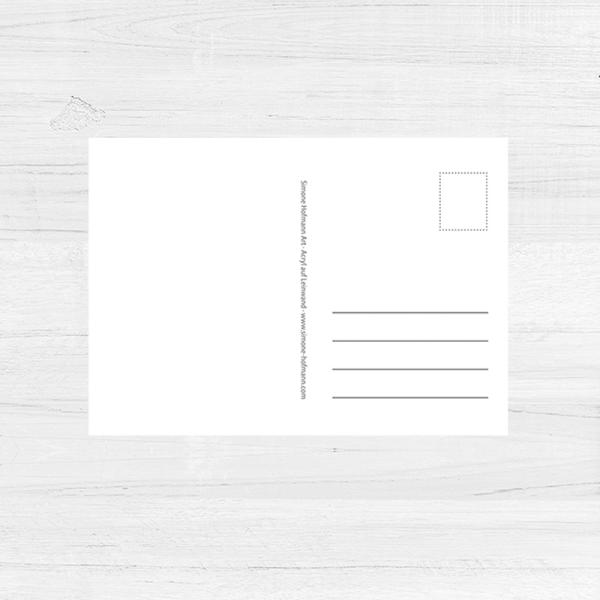 Rückseite Postkarte