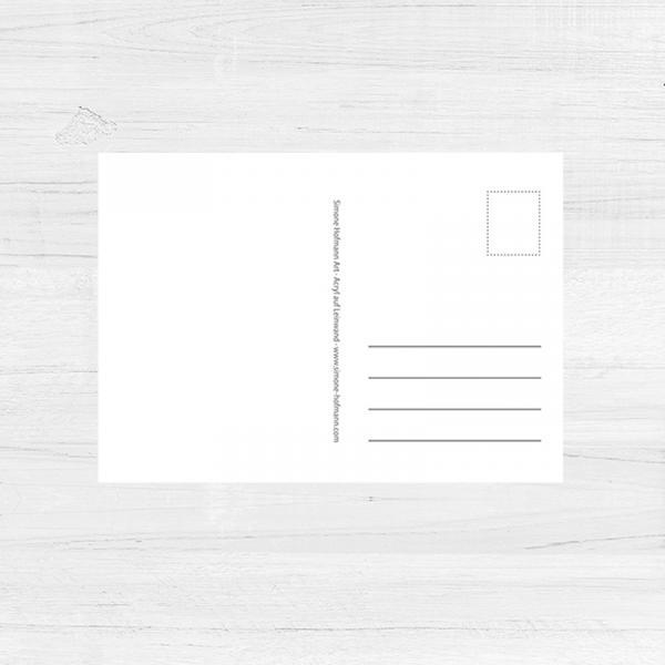 Rückseite Postkarte